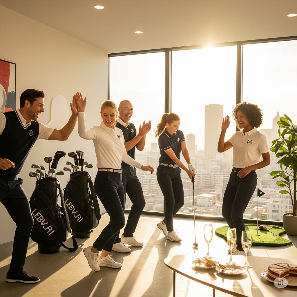 celebrating reaching a major milestone!