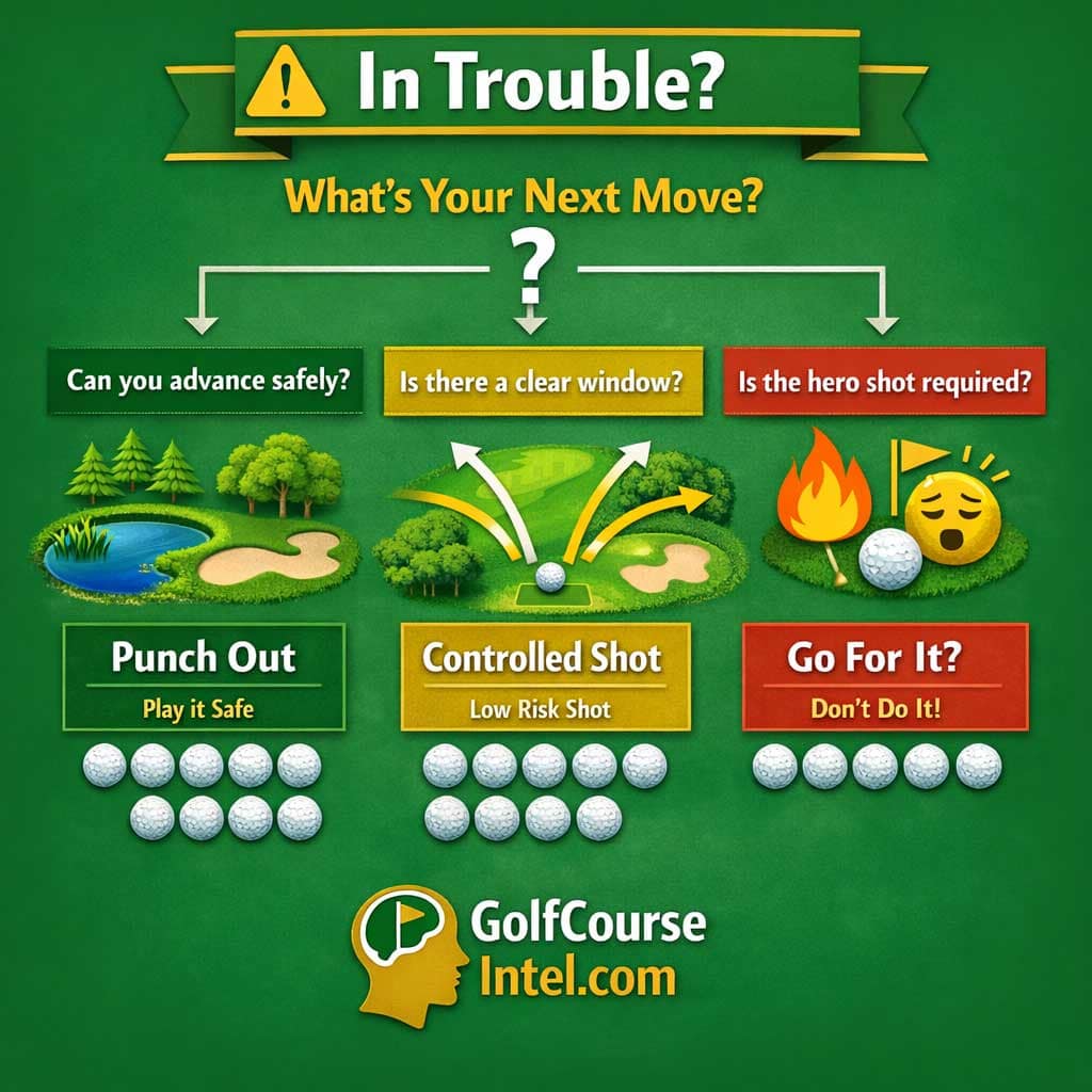 Decision tree for trouble shots