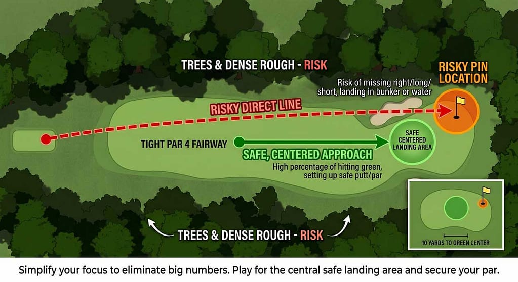 How to Finally Beat Your Nemesis Golf Hole - Risk-Reward