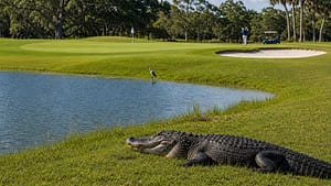 Wildlife On The Golf Course: Foxes, Gators, and Animal Shenanigans