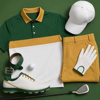 Men's and women's golf attire essentials for course dress code