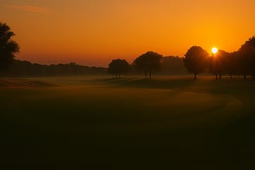 GolfCourseIntel at Dawn