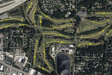 Hillandale Golf Course Durham NC Layout